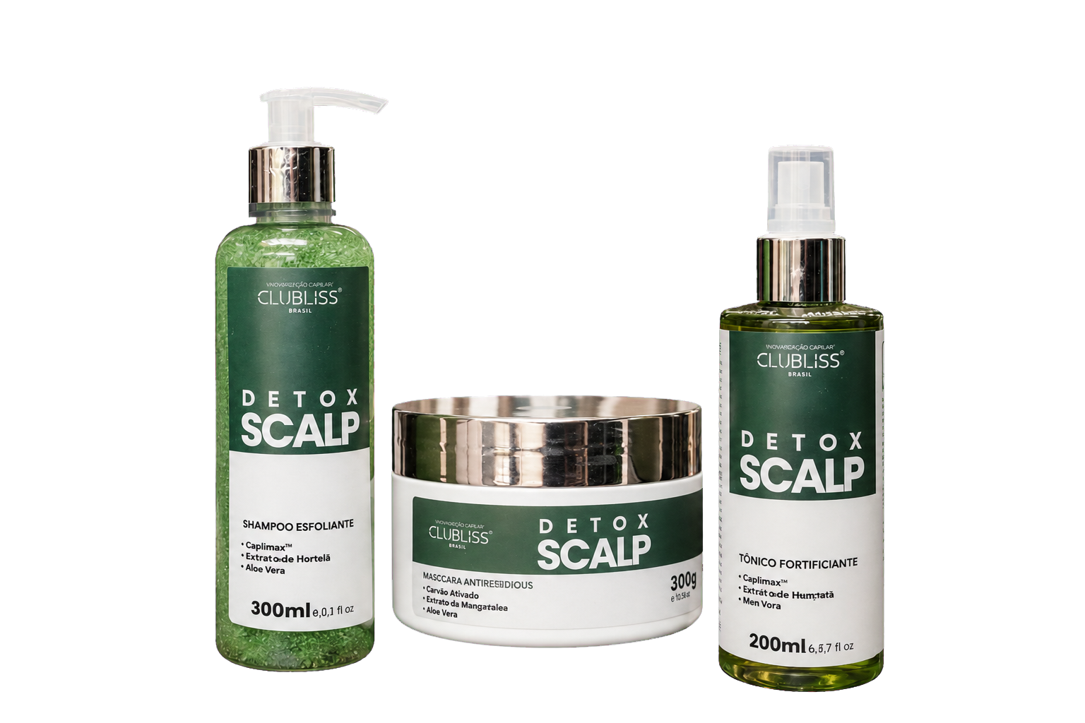 Linha Scalp Detox CLUBLISS
